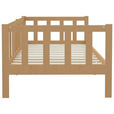 Pull-out Day Bed Solid Pinewood 2x