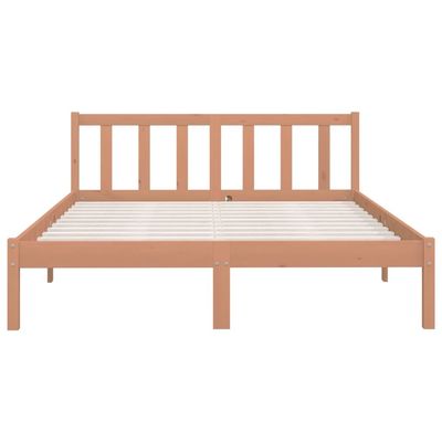 Bed Frame Solid Wood Pine 90x200 cm