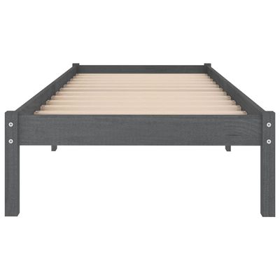 Bed Frame Solid Wood Pine 120x200 cm