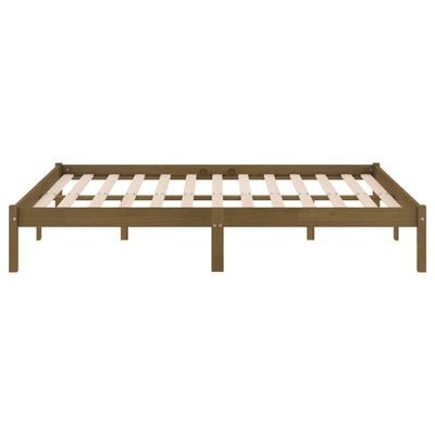 Bed Frame Solid Wood 150x200 cm Queen Size