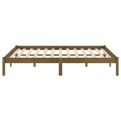 Bed Frame Solid Wood 150x200 cm Queen Size