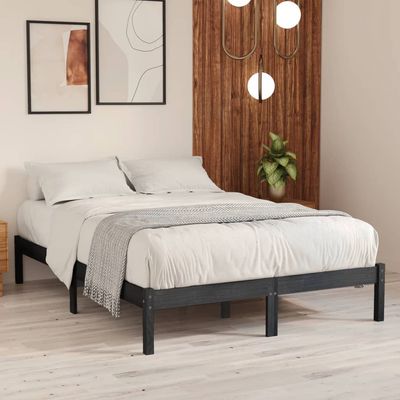 Bed Frame Solid Wood Pine 160x200 cm