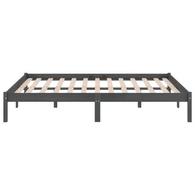 Bed Frame Solid Wood Pine 160x200 cm