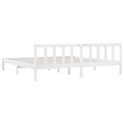 Bed Frame Solid Pinewood 90x200 cm