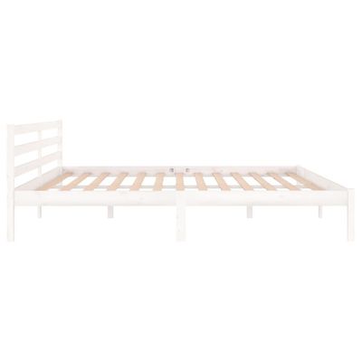 Bed Frame Honey Brown Solid Pinewood 90x200 cm