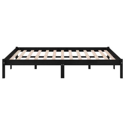 Bed Frame Solid Wood Pine 180x200 cm King Size