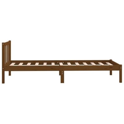 Bed Frame Solid Pinewood 200x200 cm