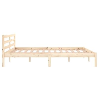 Day Bed Solid Wood Pine 90x200 cm White