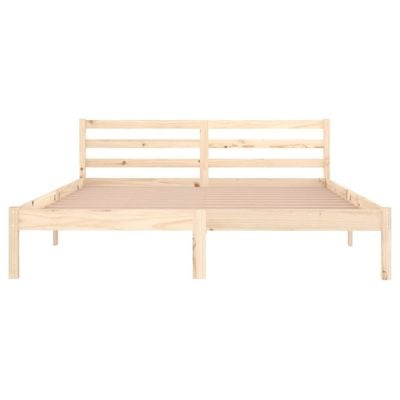 Day Bed Solid Wood Pine 90x200 cm White