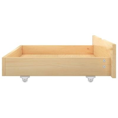 Day Bed Solid Wood Pine 120x200 cm White