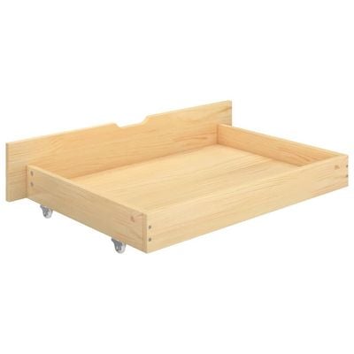 Day Bed Solid Wood Pine 120x200 cm White