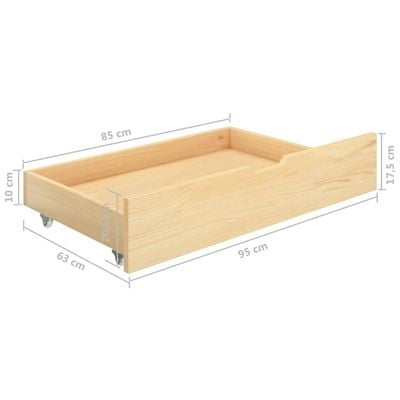 Day Bed Solid Wood Pine 120x200 cm White