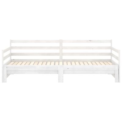 Day Bed Solid Wood Pine 140x200 cm Double Grey