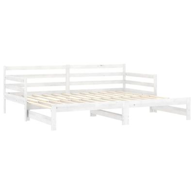 Day Bed Solid Wood Pine 140x200 cm Double Grey