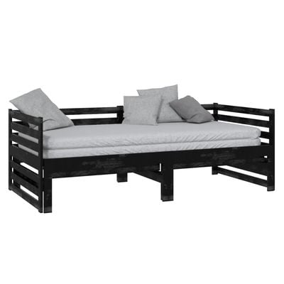 Day Bed Solid Wood Pine 200x200 cm Super King