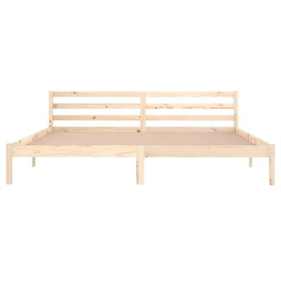 Day Bed Solid Wood Pine 200x200 cm Super King Grey