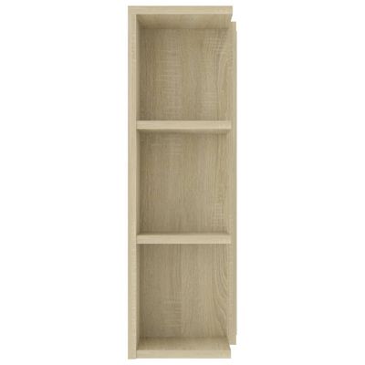 Bathroom Mirror Cabinet Sonoma Oak 80x20.5x64 cm Engineered Wood