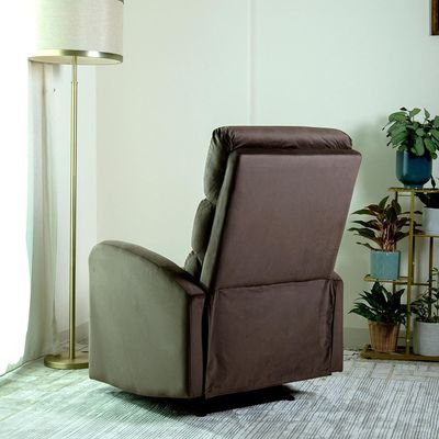 Home Canvas Siena Manual Recliner Blue