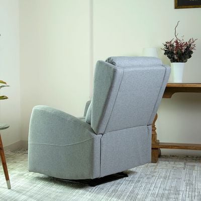 Home Canvas Verona Manual Recliner Light Grey