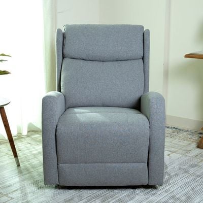 Home Canvas Verona Manual Recliner Light Grey