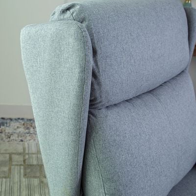 Home Canvas Verona Manual Recliner Light Grey