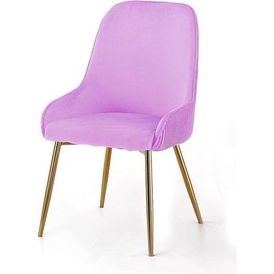 Wooden Twist Echelon Modern Cafe Dining Chair Wih Metal Legs