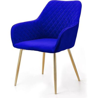 Wooden Twist Stria Modern Cafe Dining Chair Metal Legs