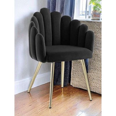 Wooden Twist Accent Luxury Design Cozy Living Room Dining Chair