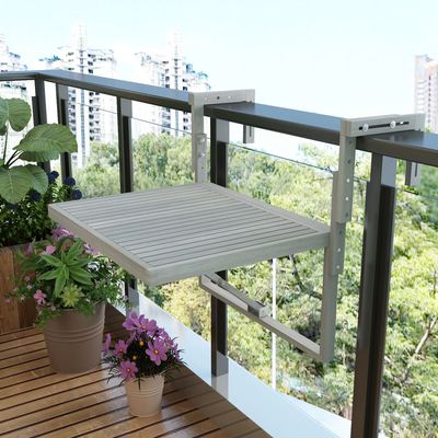 Toronto Balcony Table , Dusk Grey