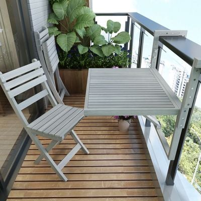 Toronto Balcony Table , Dusk Grey