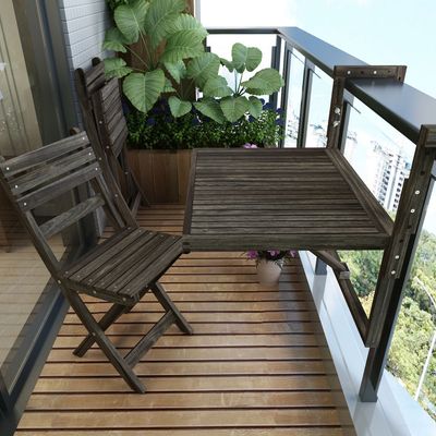 Toronto Balcony Table , Espresso