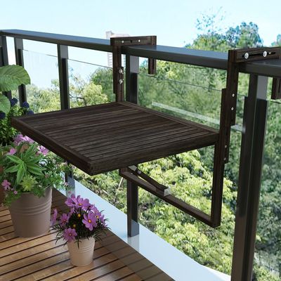 Toronto Balcony Table , Espresso