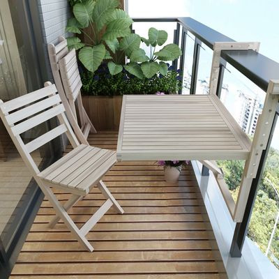 Toronto Balcony Table , Organic White