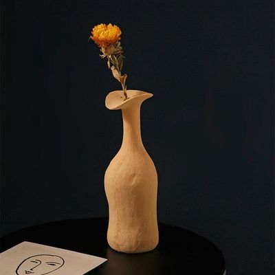 Circular Pillar Shaped Morandi Vases