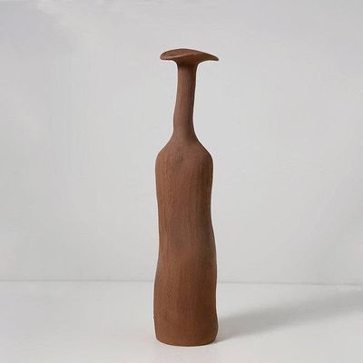 Circular Pillar Shaped Morandi Vases