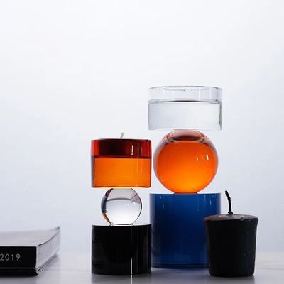 Color Vista Prism Candle Holders