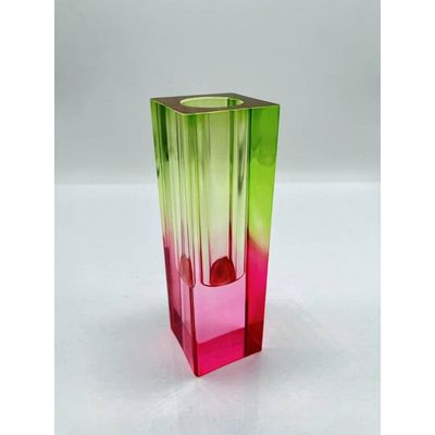 Rainbow Acrylic Candle Holders