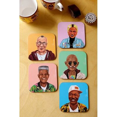 Famous Faces Cup Coasters