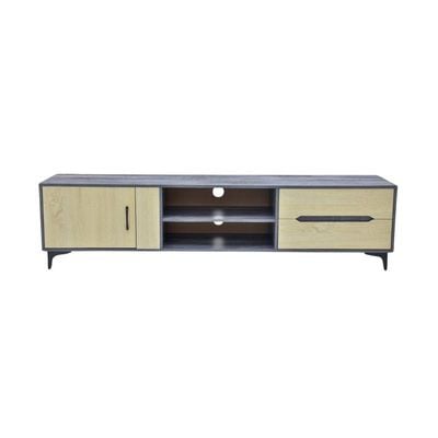 TV Cabinet,Modern Media Storage Stand Console Table,Multifunctional TV table stand with 1 door And 2 Drawers for Living Room