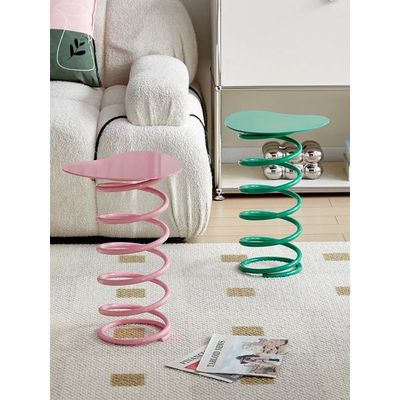 Color Splash Metallic Spring Side Table