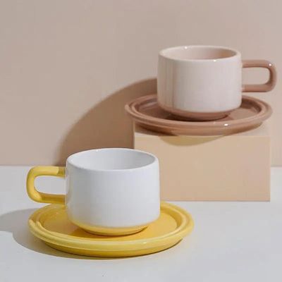 Rainbow Sip Coffee Mug Set