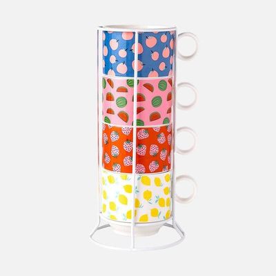 Fruit Fiesta Coffee Mug Set