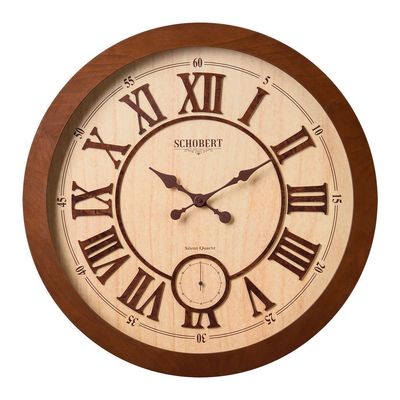 Wooden Majesty Wall Clock  6101 Italian Design