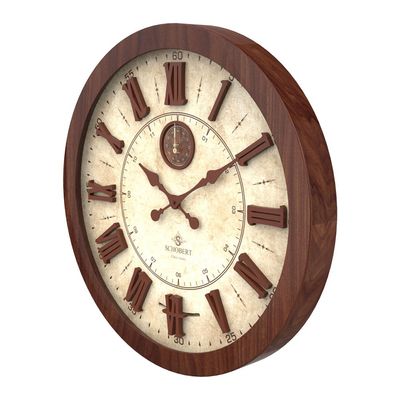 Wooden Wall Clock 6122 Italian Design
