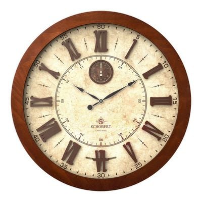 Wooden Wall Clock 6122 Italian Design