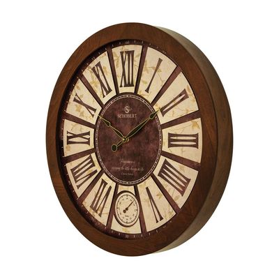 Big Wooden Wall Clock 6130 Italian Design