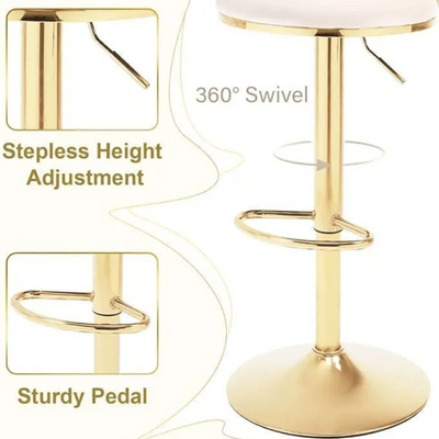 Equip Design Modern Studio, Cafe Chair Metal Legs ( Pack of 1 )