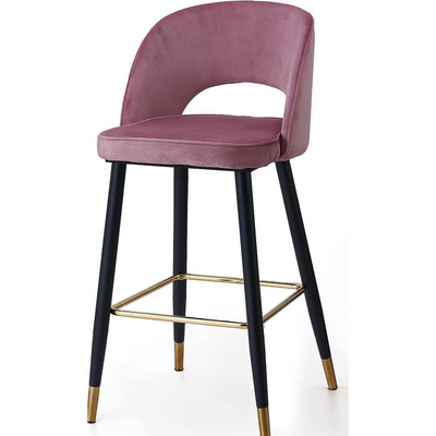 Wooden Twist Desire Modern Cafe Dining Chair Metal Legs