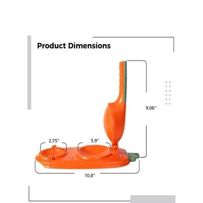 Plastic Dumpling Mould Creative Dumpling Maker 2in 1  