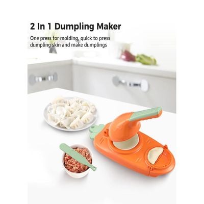 Plastic Dumpling Mould Creative Dumpling Maker 2in 1  